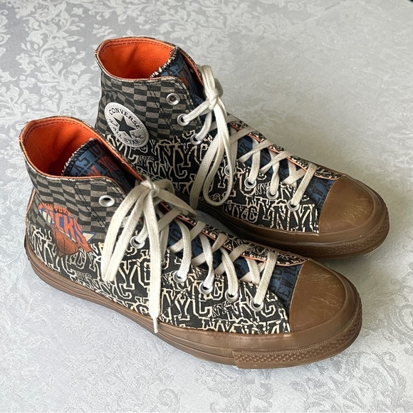 Allstar NBA x Chuck 70 High 'New York Knicks' By You SZ M8.5 - Picture 1 of 11